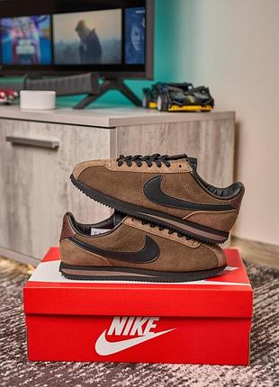 Nike cortez brown black 5