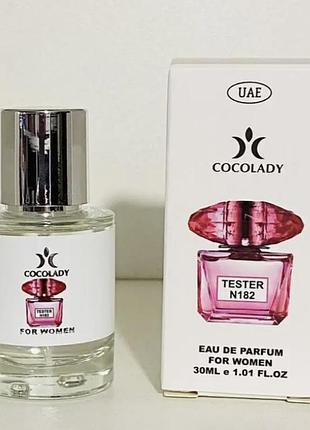 Тестер cocolady no 182 versace bright crystal absolu (версаче брайт крісал абсолю) 50 ml
