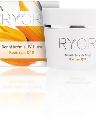 Дневной крем с коэнзимом q10 и uv фильтром ryor, 50 мл