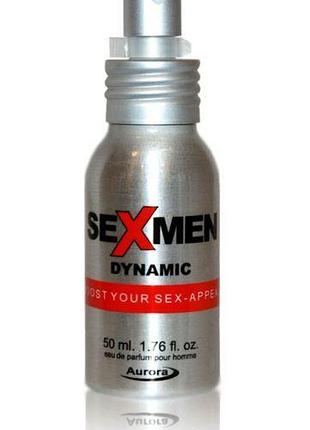 Духи с феромонами мужские sexmen dynamic, 50 мл.