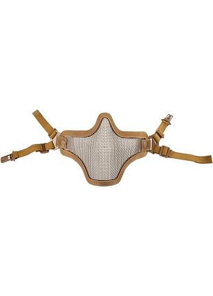 Маска для страйкболу wosport scouts mask v1 tan