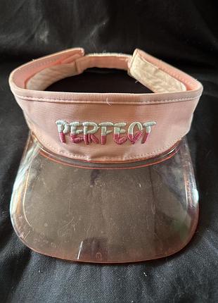 Бейсболка козырёк прозрачный perfect