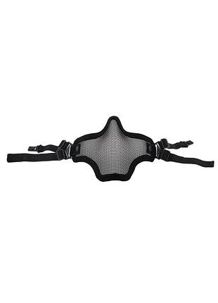Маска для страйкболу wosport scouts mask v1 black