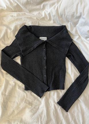 Жіночий лонгслів pull&bear з відкритими плечима xs