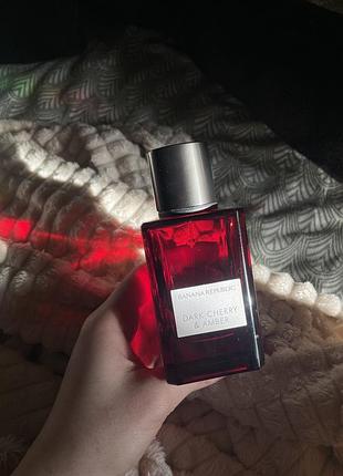 Banana republic dark cherry & amber