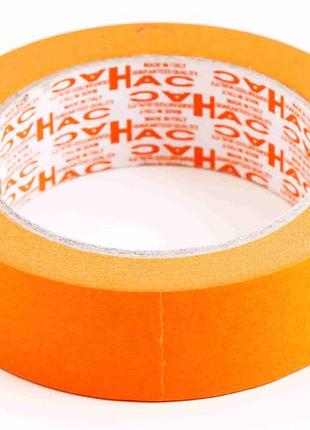 Скотч малярный 120° 30мм 40м оранжевый "hac"