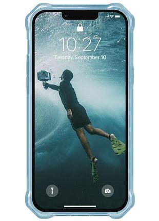 Чехол tpu uag essential armor для apple iphone 13 (6.1") синий 3