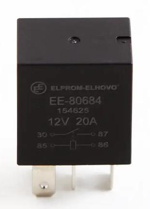 Реле світла lanos 4-конт. 20а "elprom-elhovo" (електровентилятора 1118, 2170)