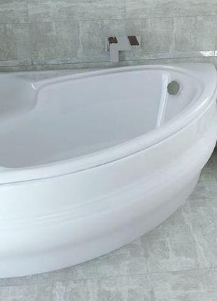 Ванна акриловая асимметричная wenus 170x110 l с ногами и панелью ( а0051012 )