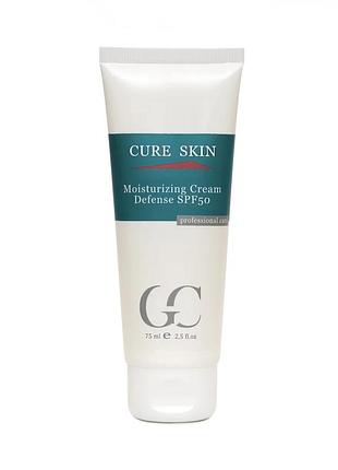 Увлажняющий крем 3в1 moisturizing cream defense spf-50 cure skin 230 ml