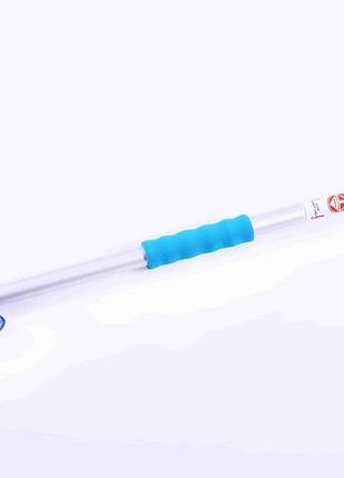 Щітка під шланг ручка телескоп. "bi-plast" 70-130см с краном (без щетки)