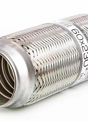 Гофра глушителя 60*230 2-слойная "euroex"