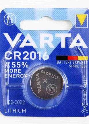 Батарейка cr2016 "varta" блистер