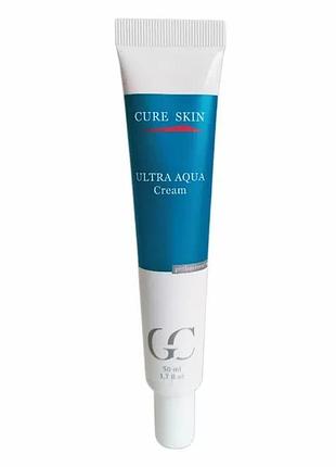 Крем для обличчя ultra aqua cream cure skin 50мл