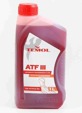 Масло трансмиссионное atf iiih "temol" 1л