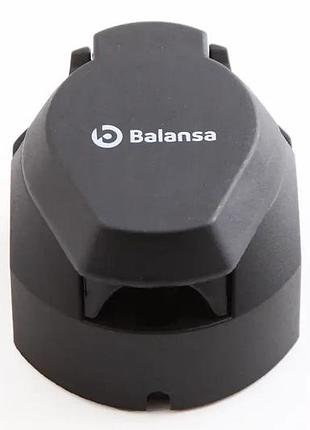 Разъем прицепа пластм. влагозащищенный "balansa" мама 7+1 контактов