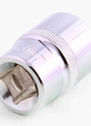 Головка 1/2" 6-гр. 20 мм "intertool"