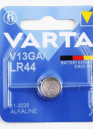 Батарейка lr44/ag13 alkaline "varta" блистер