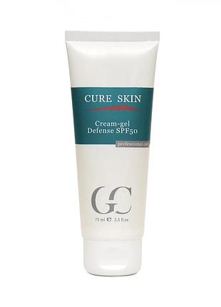 Крем-гель spf50 cream-gel defense cure skin, 230 мл