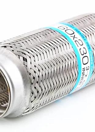 Гофра глушителя 60*230 3-слойная "euroex"