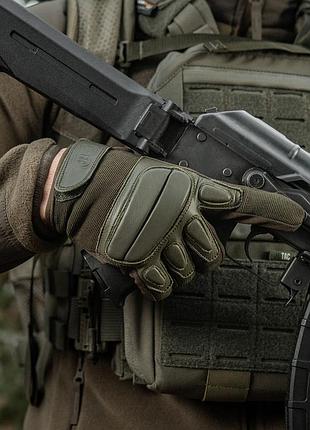M-tac перчатки assault tactical mk.2 olive 9