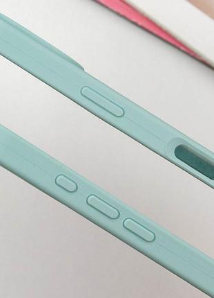 Чохол silicone case full protective (aa) для apple iphone 16 pro (6.3") бірюзовий / beryl 5