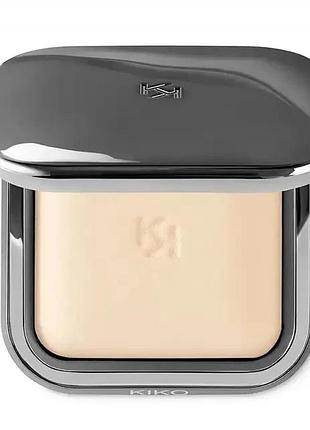 Запечена тональна пудра - бронзер kiko magical holiday matte powder 05 caramel 8g