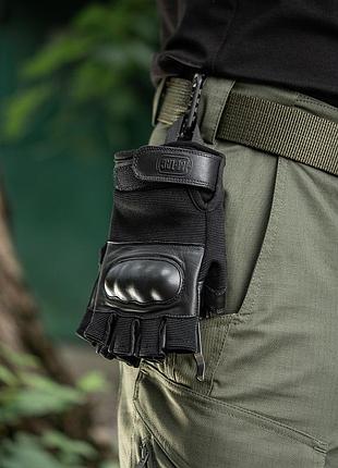 M-tac перчатки беспалые assault tactical mk.4 black