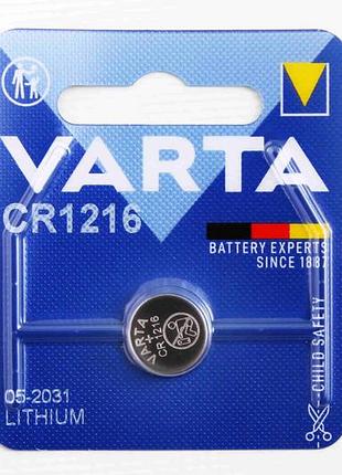 Батарейка cr1216 "varta" блистер