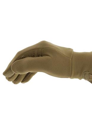 Mechanix coldwork base layer gloves coyote 3