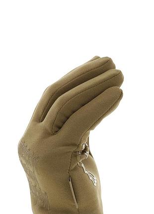 Mechanix coldwork base layer gloves coyote 4