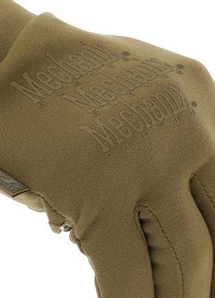 Mechanix coldwork base layer gloves coyote 5