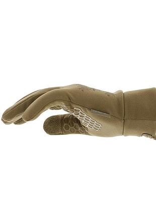 Mechanix coldwork base layer gloves coyote 6