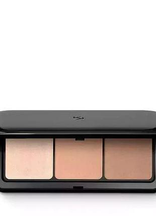 Палетка для контуринга лица kiko milano contour obsession 02 trio