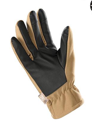 M-tac перчатки soft shell thinsulate coyote brown 2