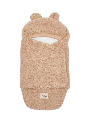 Детский демисезонный конверт twins teddy 9017-т-02 бежевый