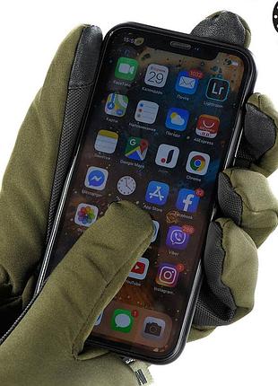 M-tac рукавички soft shell thinsulate olive 6