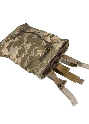 Сумка для скидання магазинів мм-14 піксель зсу. тактичний підсумок для скидання магазинів піксель зсу.