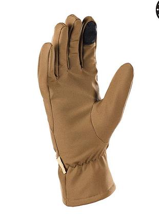 M-tac перчатки winter soft shell coyote 2