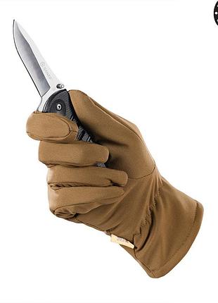 M-tac перчатки winter soft shell coyote 4
