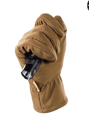 M-tac перчатки winter soft shell coyote 5