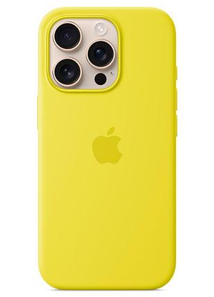 Чехол silicone case (aaa) with magsafe and animation для apple iphone 16 pro (6.3") star fruit 2