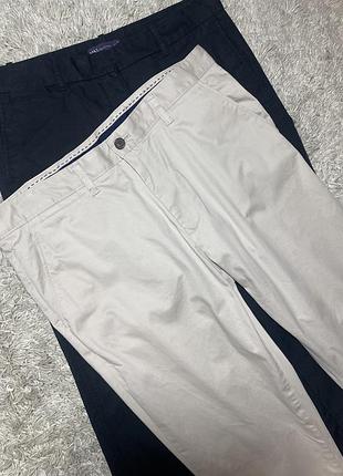 Чоловічі бавовняні штани crew clothing company slim fit, 36r