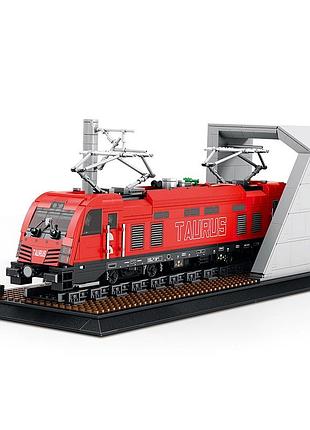 Конструктор пасажирський електровоз taurus 1939 деталей reobrix 66020