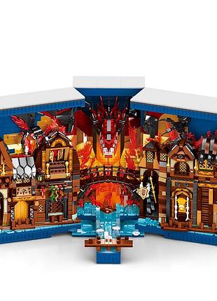 Конструктор книга шира 3398 деталей 3d книга на полицю reobrix 66035