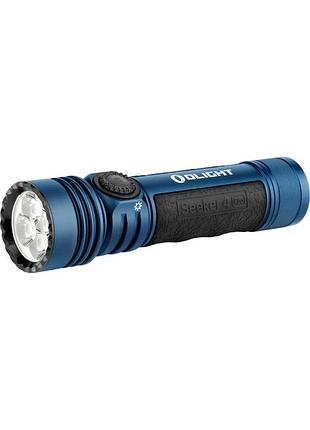 Фонарь olight seeker 4 pro cool white midnight blue