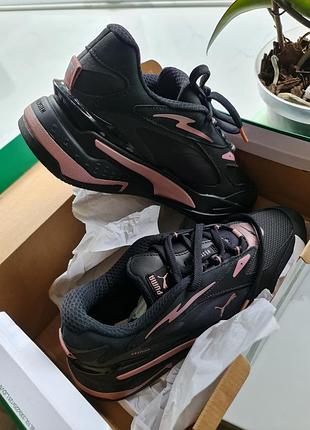 Кроссовки женские puma&nbsp;r971system черные новые 41 размер