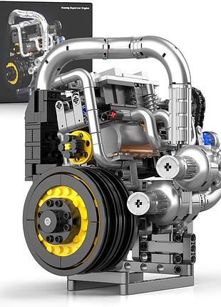 Конструктор двигун koenig supercar 739 деталей mould king mking engine 10215