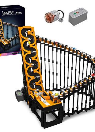 Конструктор лабиринт с шариками gbc harp track 1547 деталей mould king 26008