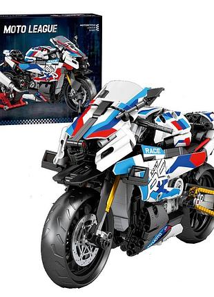 Конструктор moto league мотоцикл 949 деталей reobrix 99040